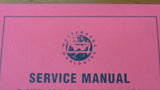 Westerbeke 038673 Genuine OEM BTD BCD BCDA BCDB Diesel Generator Service Manual