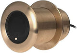 Raymarine A80034 B75M Bronze Low-Profile 12° Tilted Element Thru-Hull CHIRP Transducer