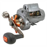 Okuma CW-454DLX Cold Water Low Profile LEFT Hand Line Counter Baitcast Fishing Reel