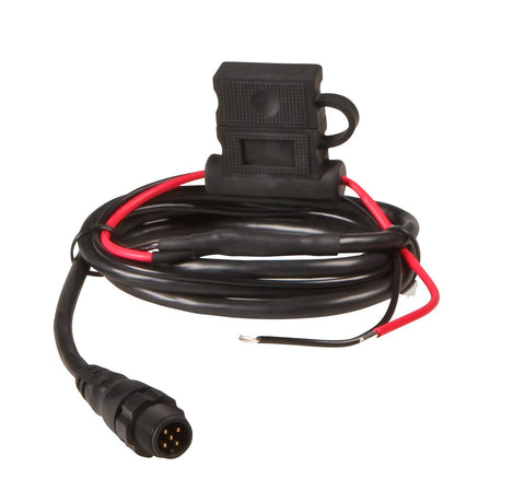 Simrad N2K-PWR-RD Lowrance Male 5-Pin NMEA 2000 Network Fused Power Cable  032-22597-02 000-0119-75
