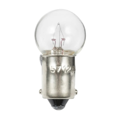 Marine Grade 57 G4.5 12V Single Contact Miniature Bayonet Base Light Bulb Ancor 520057 521895 G-4.5 G4-1/2