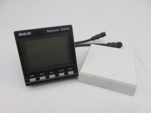 B&G Network DATA  610-00-024 Boat Sailboat Marine Wind Speed Depth LCD Display - Second Wind Sales