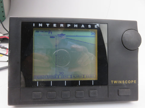 Interphase Twinscope Echoscan Forward Scanning Sonar FishFinder Display