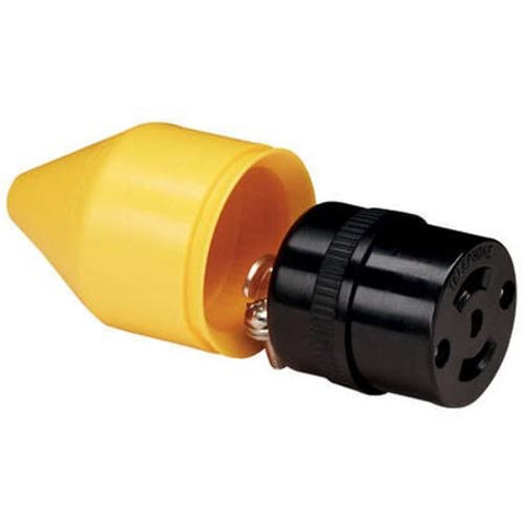 Marinco Hubbell PH6629 Marine Grade Female Telephone Phone Connector with Cover
