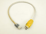 Marinco 106A Custom Boat Marine 20A Female to 30A Male Shore Power Pigtail Adapter Cable