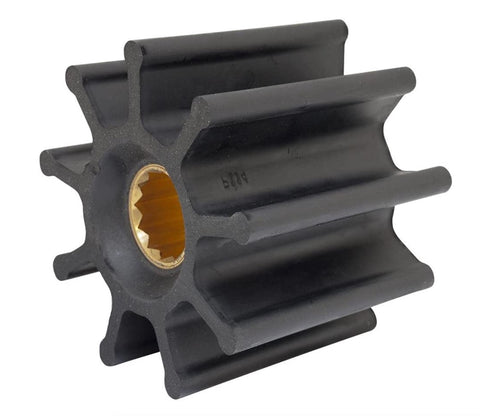 Jabsco 836-0001 Flexible Spline Drive 9-Blade 3-3/4" X 1” Neoprene Impeller Only - Second Wind Sales