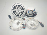 JL AUDIO M3-650X-S-Gw-i 93515 Marine 6.5" Coaxial Speakers White Sport Grilles with RGB LED Lighting