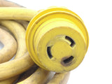 Marinco 25PCM 25PCM2 Boat RV Marine 30 AMP 125 VOLT 25' Yellow Shore Power Cable Cordset