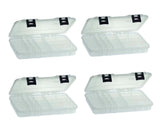 Plano 3650 2365097 ProLatch Adjustable 5 to 20 Compartment Plastic Utility Tackle Box 4-Pack 3650N