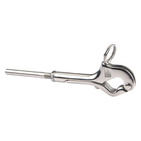 C Sherman Johnson 21-884 Stainless Steel 1/8” Life Line Over Center Snap Gate Pelican Hook