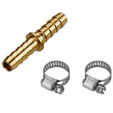 Tempo Marine 120050 213BHS Brass 3/8" Hose Barb Mender Splicer Connector Fitting Moeller 033213-10 07198 - Second Wind Sales