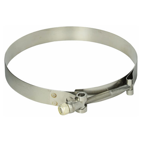 Midland Metal 840-500 840500 Size 5” 4-25/32” to 5-1/16” Stainless Steel T-Bolt Hose Clamp - Second Wind Sales