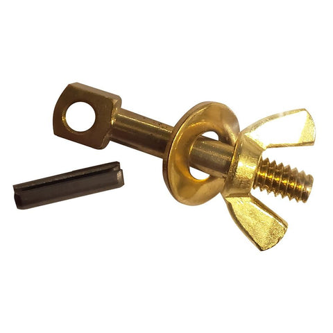 Perko 0493DP499L 0493DP599L Bronze Size #4 #5 Intake Sea Water Strainer Hinged Cover Bolt with Pin and Washer
