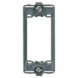 Vimar 16771 Idea Plastic 33.5mm X 78mm Grey Flush 1-Module Panel Mounting Frame