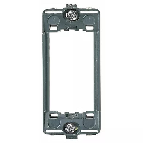 Vimar 16771 Idea Plastic 33.5mm X 78mm Grey Flush 1-Module Panel Mounting Frame