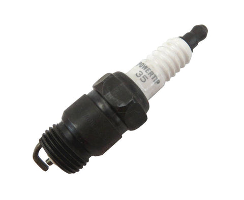 Autolite Plug No. 35 Marine Boat Yacht Power Tip 18mm Thread Standard Nickel Spark Plug