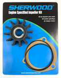 Sherwood 09000K G906P G907P G908 Water Pump Impeller Kit with Gasket and O-Ring