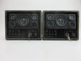 Cummins 5289707 Genuine OEM 12V Analog Marine Instrument Panel with Key Lot of 2 NEW!