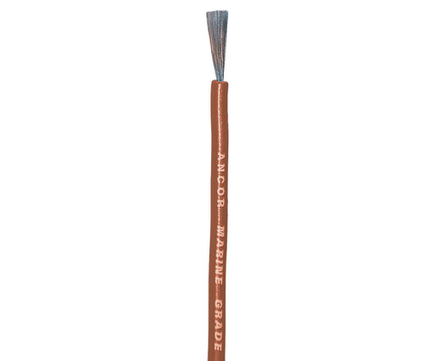 Marine Grade 12 AWG Stranded Tinned Copper Primary Wire Boat Cable BROWN Ancor 1062-FT By the Foot