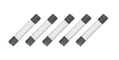 Cooper Bussmann AGC-5 Marine Grade 5A Fast-Acting Glass AGC Fuse Ancor 601050 Blue Sea 5210 5-Pack