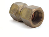 Midland Metal 10-486 10486 Brass 3/4" Female 45° Flare Forged Swivel Union Fitting