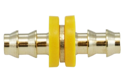 Midland Metal 30-301 30301 Brass 3/8" Push On Splicer Union Hose Barb Fitting