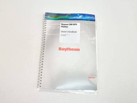 Raymarine Raytheon Raynav 300 GPS Plotter Owner's Handbook Manual