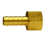 Midland Metal 32-052 32052 Brass 1/4" Hose Barb X 1/8" NPT Female Straight Adapter Fitting - Second Wind Sales