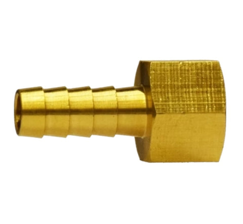 Midland Metal 32-061 32061 Brass 1/2" Hose Barb X 1/2" NPT Female Straight Adapter Fitting - Second Wind Sales