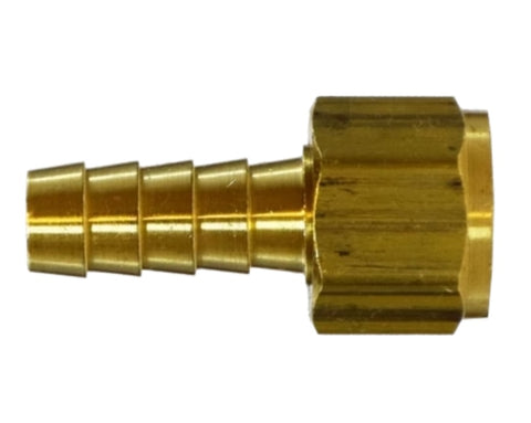 Midland Metal 32-123 32123 Brass 3/8" Hose Barb X 3/8" NPSM Female Swivel with Gasket Adapter Fitting