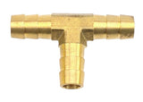 Midland Metal 32-366 32366 Marine Grade Brass 5/16" Hose Barb 3-Way Tee Fitting