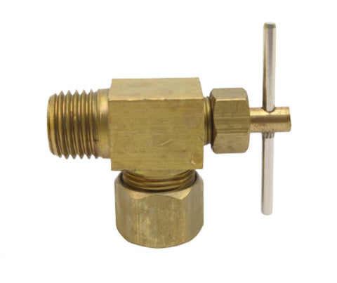 Midland Metal 46-516 46516 Brass 1/4" Male X 1/4" Female High-Pressure Check Valve - Second Wind Sales