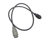 Lowrance 000-0008-23 XTA-300 Marine Boat 192 kHz Sonar Transducer 2-Pin X 4-Pin Adapter Cable