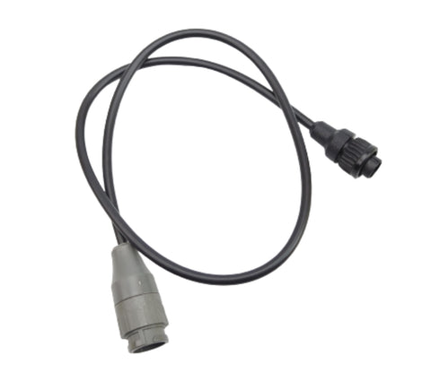 Lowrance 000-0008-23 XTA-300 Marine Boat 192 kHz Sonar Transducer 2-Pin X 4-Pin Adapter Cable