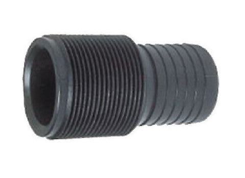 Forespar 905007 Cf 252 Marelon Black 3/4" Hose X 3/4" NPSM Male Tailpipe Adapter Fitting