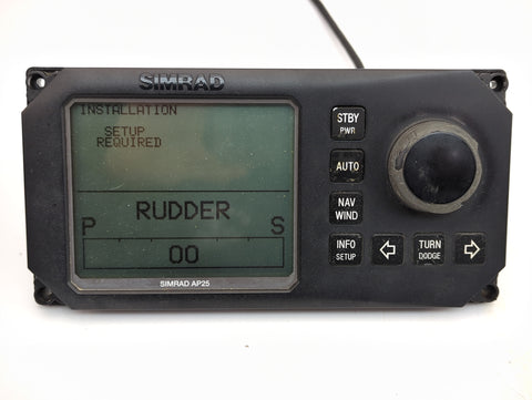 Simrad Robertson AP25 22087811 Control Unit for AC10 AC20 AC40 Autopilot FOR PARTS OR REPAIR