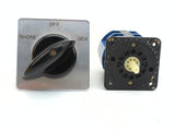 Kraus & Naimer C42-A211 Boat Marine 2-Position 55A 600V AC Rotary Cam Switch