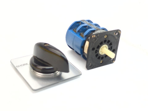 Kraus & Naimer C42-A211 Boat Marine 2-Position 55A 600V AC Rotary Cam Switch