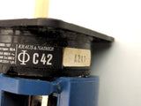 Kraus & Naimer C42-A211 Boat Marine 2-Position 55A 600V AC Rotary Cam Switch