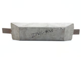 Boat Marine 3" X 14" X 2" Weld-On Zinc Anode Hull Plate Reliance ZPWS-M20