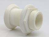 Forespar 906008 CF250 Marelon 1-1/2” Male Thru-Hull Fully Threaded Flush Head Fitting - Second Wind Sales