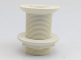Forespar 906008 CF250 Marelon 1-1/2” Male Thru-Hull Fully Threaded Flush Head Fitting - Second Wind Sales