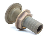 Groco HTH-1000 Vintage Boat Marine Bronze 1" Inverted Flange Thru-Hull Fitting - Second Wind Sales