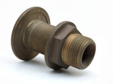 Groco TH-750 Vintage Boat Marine Bronze 3/4" Inverted Flange Thru-Hull