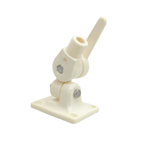 Seachoice 19501 Marine High Impact Nylon 1”-14 Thread Antenna Base Ratchet Mount