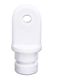 Sea Dog 273176-1 White Nylon Inside Eye End 3/4" Bimini Top Insert Fitting 2-Pack