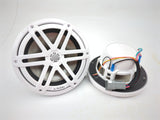 JL AUDIO M3-650X-S-Gw-i 93515 Marine 6.5" Coaxial Speakers White Sport Grilles with RGB LED Lighting