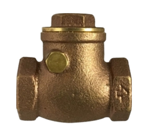 Midland Metal 940-352 940352 Cast Brass 1/2" Swing Check Valve - Second Wind Sales