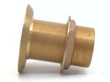 Groco FTH-2000-W FTH Series Bronze 2” NPS NPT Flush Thru-Hull Fitting with Nut - Second Wind Sales