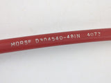 Teleflex Morse Controls D304540-48IN Bulkhead Mount 48" Control Cable